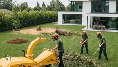 Professional landscaping and tree removal service in Memphis, TN by Chop Chop Tree experts
