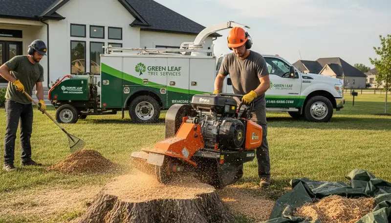 Professional stump removal service in Memphis, TN by Chop Chop Tree experts