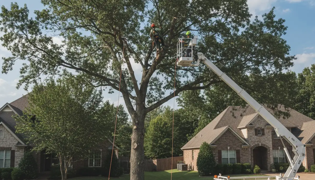 Professional tree removal service in Memphis TN by certified arborists